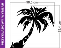 Palma - szablon o wym. 98x93 cm