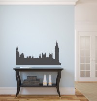 Naklejka do przedpokoju widok Londynu